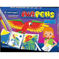 Filctoll fújós készlet Centropen AIRPENS 1549 Magic 8+3 klf. szín Író- irodaszer, papíráru Centropen