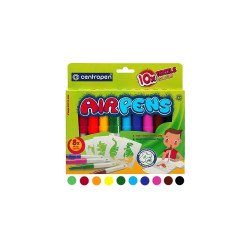 Filctoll fújós készlet Centropen AIRPENS 1539 Textile 10 klf. szín Író- irodaszer, papíráru Centropen