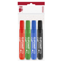Flipchart marker vízbázisú 3mm, kerek Artip11XXL, 4 klf.szín Író- irodaszer, papíráru Ico