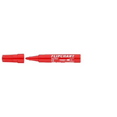 Flipchart marker vízbázisú 3mm, kerek Artip 11 piros Flipchart marker vízbázisú 3mm, kerek Artip 11 piros