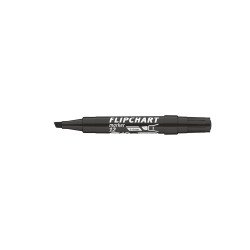 Flipchart marker vízbázisú 1-4mm, vágott Artip 12 fekete Író- irodaszer, papíráru Ico