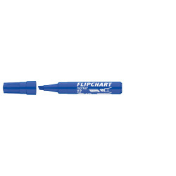 Flipchart marker vízbázisú 1-4mm, vágott Artip 12 kék Író- irodaszer, papíráru Ico