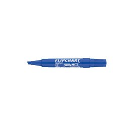 Flipchart marker vízbázisú 1-4mm, vágott Artip 12 kék Író- irodaszer, papíráru Ico