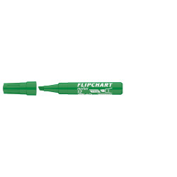Flipchart marker vízbázisú 1-4mm, vágott Artip 12 zöld Író- irodaszer, papíráru Ico