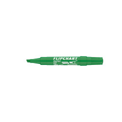 Flipchart marker vízbázisú 1-4mm, vágott Artip 12 zöld Író- irodaszer, papíráru Ico