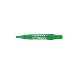 Flipchart marker vízbázisú 1-4mm, vágott Artip 12 zöld Író- irodaszer, papíráru Ico