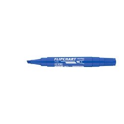 Flipchart marker vízbázisú 1-4mm, vágott Artip 12XXL kék Író- irodaszer, papíráru Ico