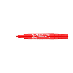 Flipchart marker vízbázisú 1-4mm, vágott Artip 12XXL piros Író- irodaszer, papíráru Ico