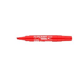 Flipchart marker vízbázisú 1-4mm, vágott Artip 12XXL piros Író- irodaszer, papíráru Ico