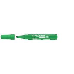 Flipchart marker vízbázisú 1-4mm, vágott Artip 12XXL zöld Író- irodaszer, papíráru Ico