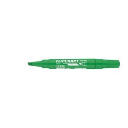 Flipchart marker vízbázisú 1-4mm, vágott Artip 12XXL zöld Író- irodaszer, papíráru Ico