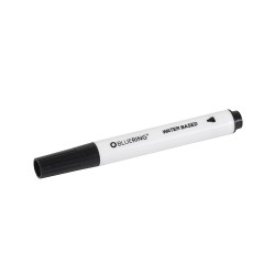 Flipchart marker rostirón vizes kerek végű 3mm, Bluering® fekete Író- irodaszer, papíráru Bluering