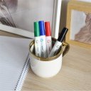 Flipchart marker készlet, rostirón vizes kerek végű 3mm, Bluering®, 4 klf. szín