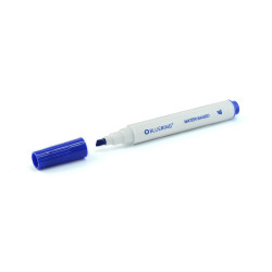 Flipchart marker rostirón vizes vágott végű 1-4mm, Bluering® kék Író- irodaszer, papíráru Bluering