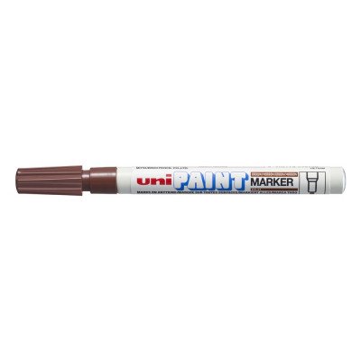 Lakkmarker 0,8-1,2mm, Uni PX-21 barna Lakkmarker 0,8-1,2mm, Uni PX-21 barna