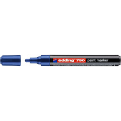 Lakkmarker 2-3mm, kerek Edding 790 kék