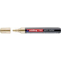 Lakkmarker 2-3mm, kerek Edding 790 arany Író- irodaszer, papíráru EDDING