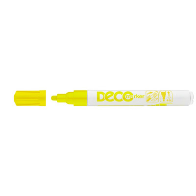 Lakkmarker, decomarker 2-4mm, kerek Ico sárga Lakkmarker, decomarker 2-4mm, kerek Ico sárga
