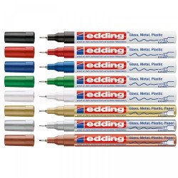 Lakkmarker 0,8mm, kerek Edding 780 zöld Író- irodaszer, papíráru EDDING