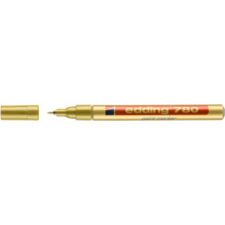 Lakkmarker 0,8mm, kerek Edding 780 arany Író- irodaszer, papíráru EDDING