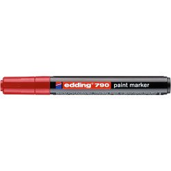 Lakkmarker 2-3mm, kerek Edding 790 piros Író- irodaszer, papíráru EDDING