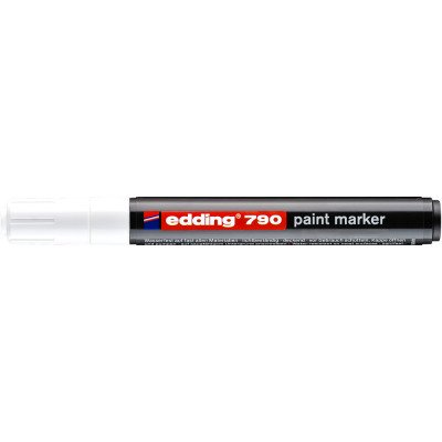 Lakkmarker 2-3mm, kerek Edding 790 fehér Lakkmarker 2-3mm, kerek Edding 790 fehér