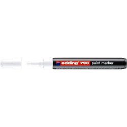 Lakkmarker 2-3mm, kerek Edding 790 fehér Író- irodaszer, papíráru EDDING