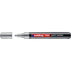 Lakkmarker 2-3mm, kerek Edding 790 ezüst Író- irodaszer, papíráru EDDING