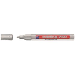 Lakkmarker 2-4mm, kerek Edding 750 ezüst Író- irodaszer, papíráru EDDING