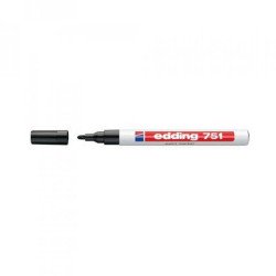 Lakkmarker 1-2mm, kerek Edding 751 fekete Író- irodaszer, papíráru EDDING