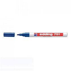 Lakkmarker 1-2mm, kerek Edding 751 kék Író- irodaszer, papíráru EDDING