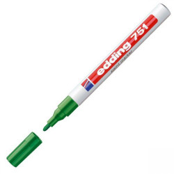 Lakkmarker 1-2mm, kerek Edding 751 zöld Író- irodaszer, papíráru EDDING