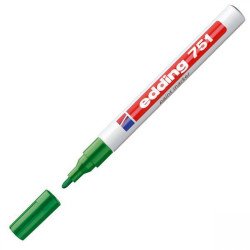 Lakkmarker 1-2mm, kerek Edding 751 zöld Író- irodaszer, papíráru EDDING
