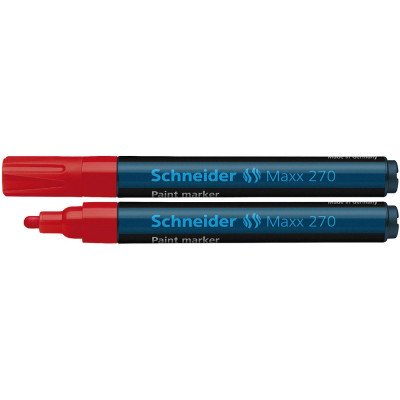 Lakkmarker 1-3mm, Schneider Maxx 270 piros Lakkmarker 1-3mm, Schneider Maxx 270 piros