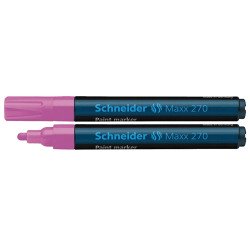 Lakkmarker 1-3mm, Schneider Maxx 270 rózsaszín Író- irodaszer, papíráru Schneider