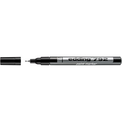 Lakkmarker 0,8mm, kerek Edding 792 fekete Író- irodaszer, papíráru EDDING