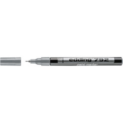 Lakkmarker 0,8mm, kerek Edding 792 ezüst Író- irodaszer, papíráru EDDING