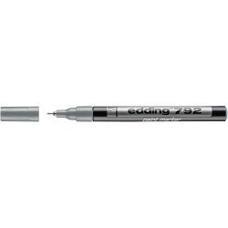 Lakkmarker 0,8mm, kerek Edding 792 ezüst Író- irodaszer, papíráru EDDING