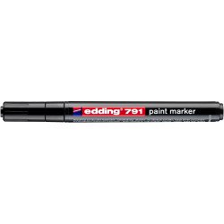 Lakkmarker 1-2mm, kerek Edding 791 fekete Író- irodaszer, papíráru EDDING