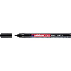 Lakkmarker 1-2mm, kerek Edding 791 fekete Író- irodaszer, papíráru EDDING