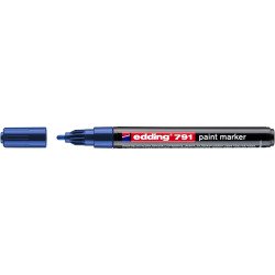Lakkmarker 1-2mm, kerek Edding 791 kék Író- irodaszer, papíráru EDDING