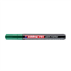Lakkmarker 1-2mm, kerek Edding 791 zöld