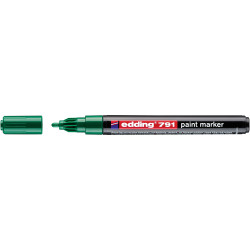 Lakkmarker 1-2mm, kerek Edding 791 zöld Író- irodaszer, papíráru EDDING