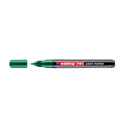 Lakkmarker 1-2mm, kerek Edding 791 zöld