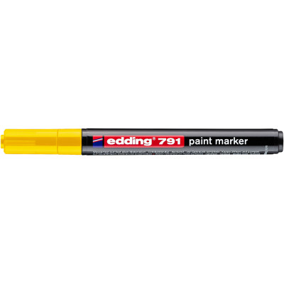 Lakkmarker 1-2mm, kerek Edding 791 sárga Lakkmarker 1-2mm, kerek Edding 791 sárga