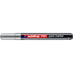 Lakkmarker 1-2mm, kerek Edding 791 ezüst Író- irodaszer, papíráru EDDING