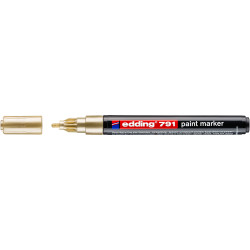 Lakkmarker 1-2mm, kerek Edding 791 arany Író- irodaszer, papíráru EDDING