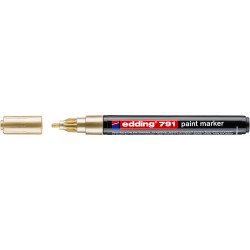 Lakkmarker 1-2mm, kerek Edding 791 arany Író- irodaszer, papíráru EDDING