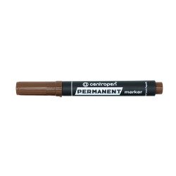 Alkoholos marker 2,5mm, kerek hegyű, Centropen 8566 barna Író- irodaszer, papíráru Centropen
