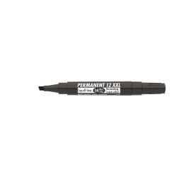 Alkoholos marker 1-4mm, vágott Ico 12XXL fekete Író- irodaszer, papíráru Ico